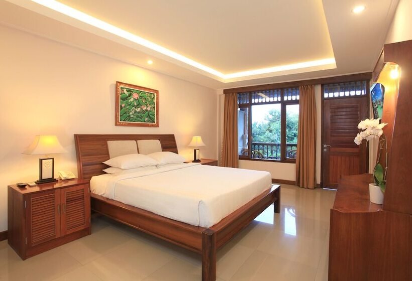 Quarto Deluxe Vista Piscina, Matahari Bungalow