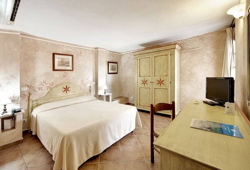 اتاق استاندارد با چشم‌انداز دریا, Colonna Beach Hotel Marinella