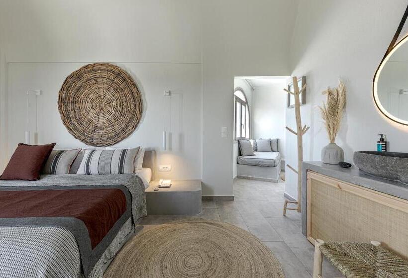 带按摩浴盆的套房, Grand View   Megalochori Santorini