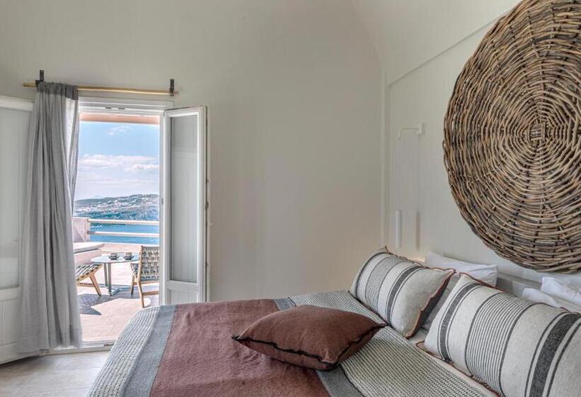 带按摩浴盆的套房, Grand View   Megalochori Santorini