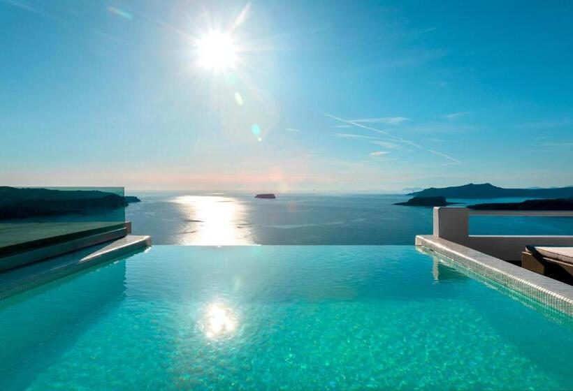 빌라 1 베드룸 - 수영장, Grand View   Megalochori Santorini