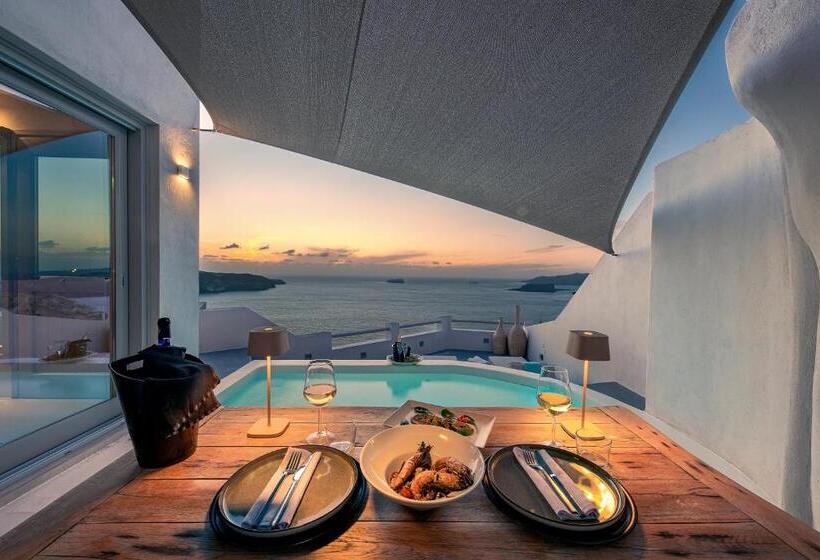 전용 풀장 스위트, Grand View   Megalochori Santorini