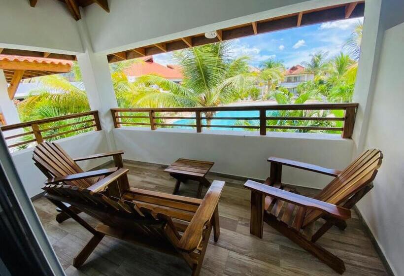 آپارتمان 1 خوابه با چشم‌انداز استخر, Residencial Paraiso Bayahibe