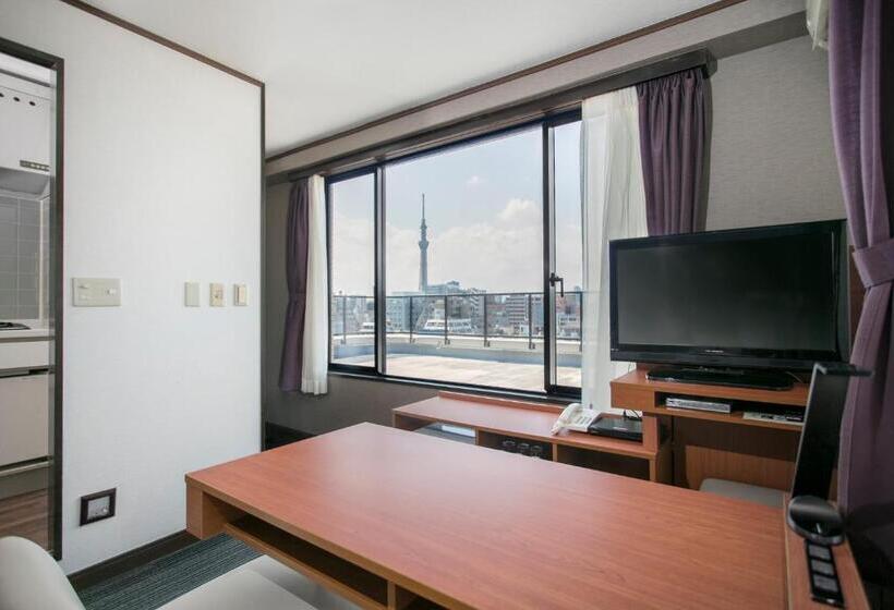 Deluxe Zimmer mit Ausblick, Mystays Kameido