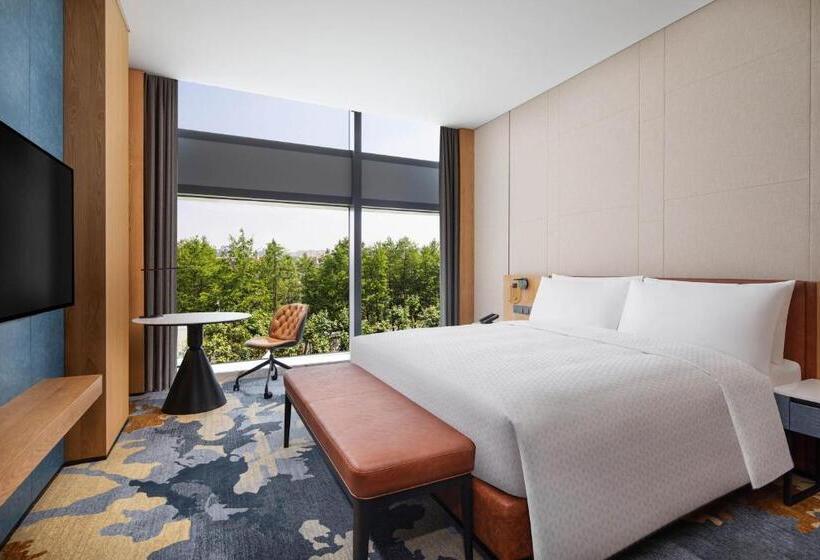 Quarto Deluxe Cama King, Four Points By Sheraton Shanghai Jiading