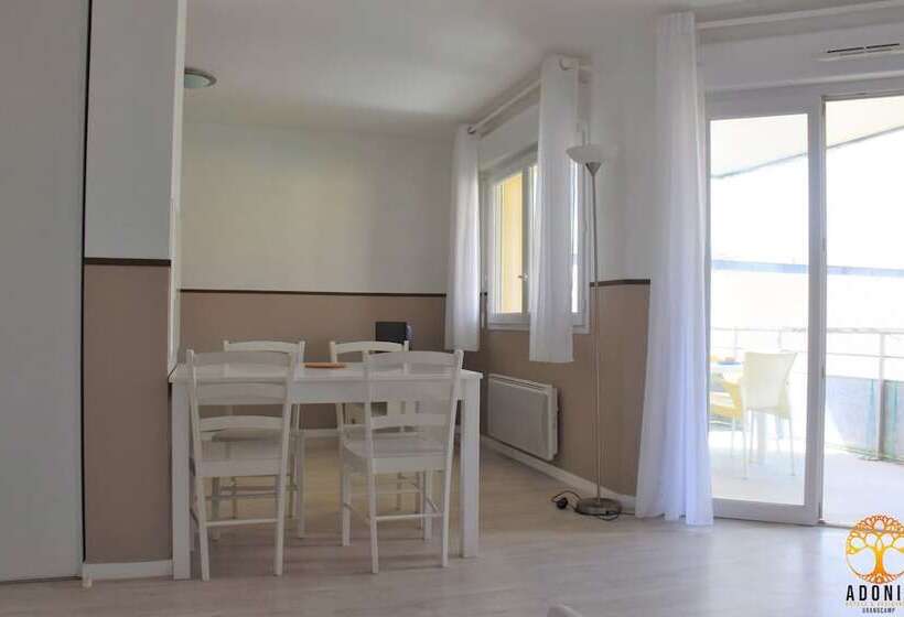 Апартаменты 1 Спальня с Балконом, Adonis Grandcamp  Residence Les Isles De Sola
