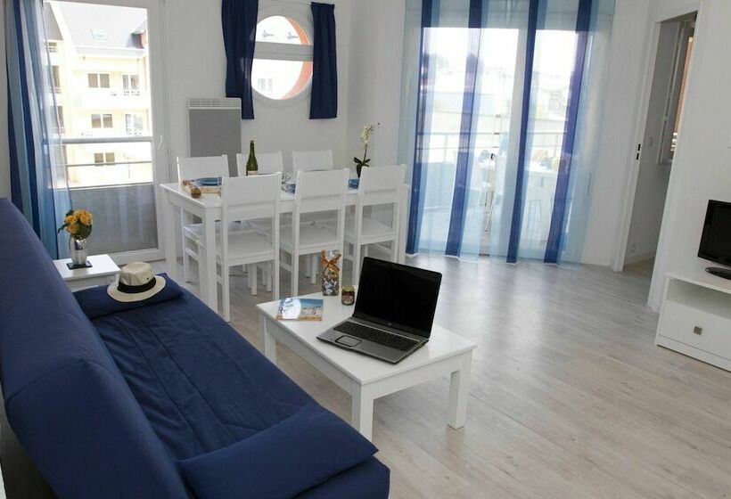 Апартаменты 1 Спальня с Балконом, Adonis Grandcamp  Residence Les Isles De Sola