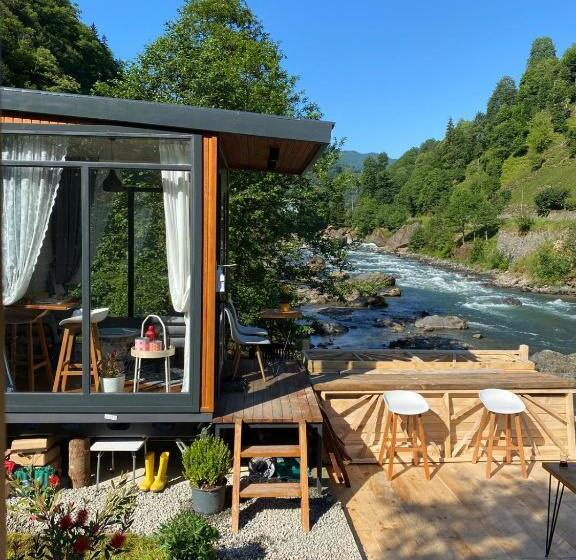 디럭스 4인 룸, Vagona Tiny House