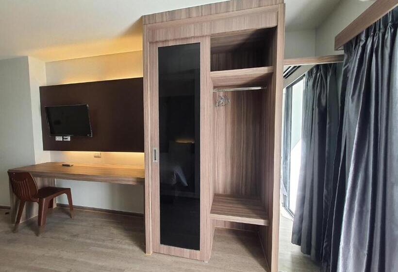 اتاق لوکس با تخت بزرگ, โรงแรมดับเบิ้ลดี ปากเกร็ด Double D