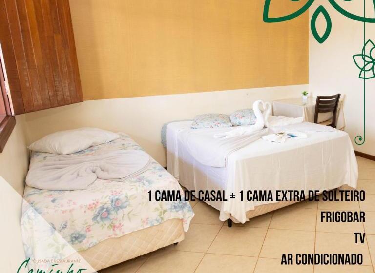 스탠다드 싱글 룸, Pousada No Caminho
