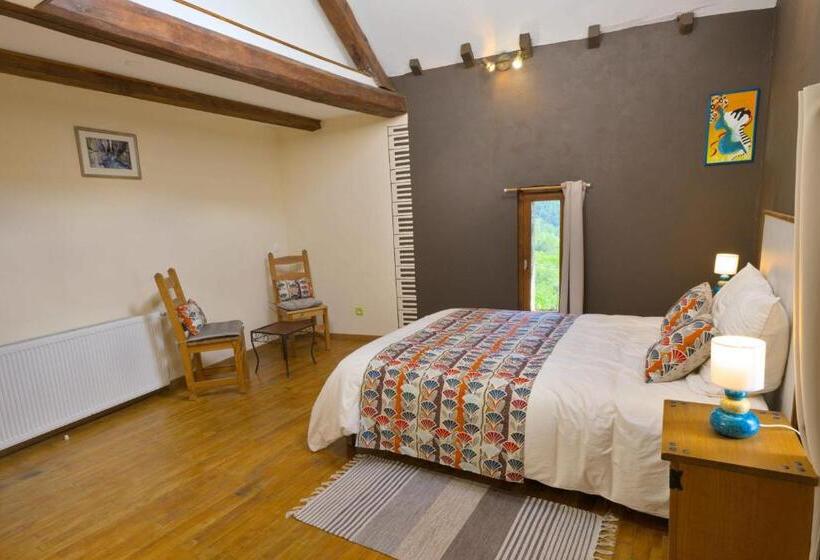 Quarto Estandar Vista Montanha, Au Diapason Chambres D Hôtes Montagne