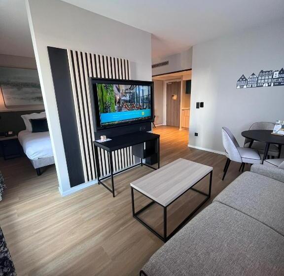 带1个卧室的公寓, Citadines Eurometropole Strasbourg