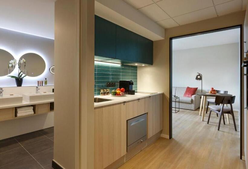 带1个卧室的公寓, Citadines Eurometropole Strasbourg