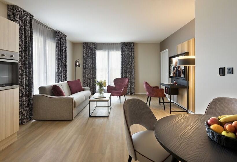 带1个卧室的公寓, Citadines Eurometropole Strasbourg