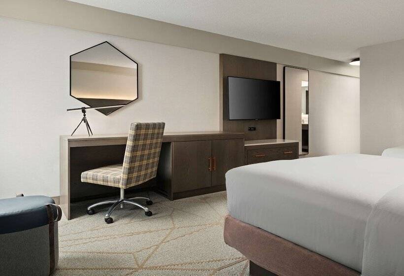Номер Стандарт 2 Двуспальные Кровати, Doubletree By Hilton Pittsburgh Airport