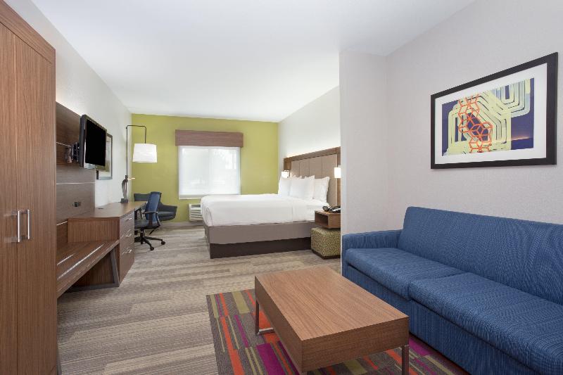 מיטת קינג בסוויטה, Holiday Inn Express & Suites Amarillo, An Ihg