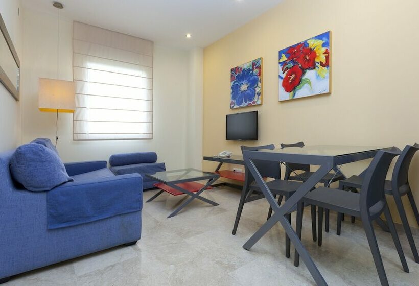 Апартаменты 1 Спальня, Apartamentos Vértice Sevilla Aljarafe