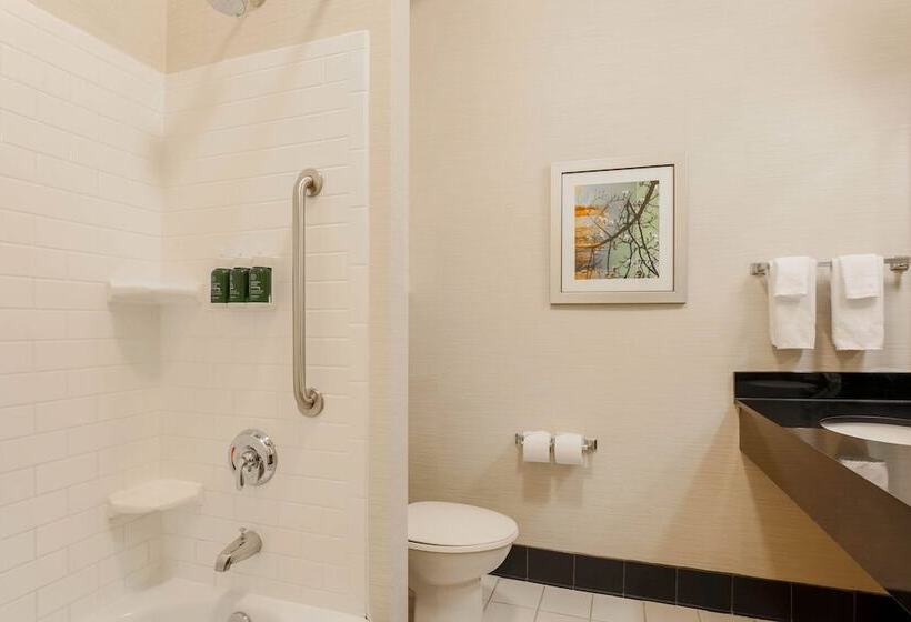 带2个双人床的标准工作室, Fairfield Inn & Suites Tampa Fairgrounds/casino