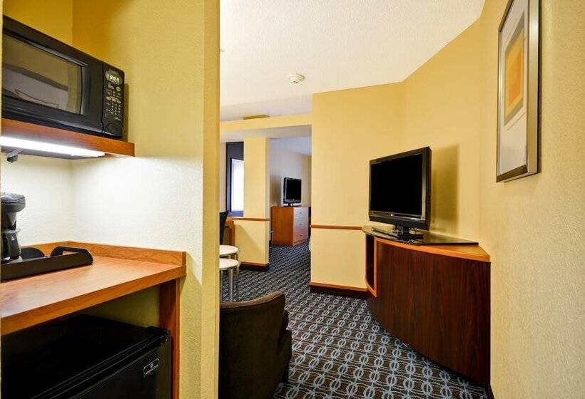 带2个双人床的标准工作室, Fairfield Inn & Suites Tampa Fairgrounds/casino