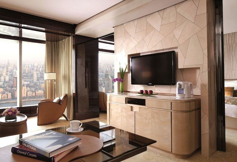 Люкс с Видом, The Ritzcarlton Shanghai, Pudong