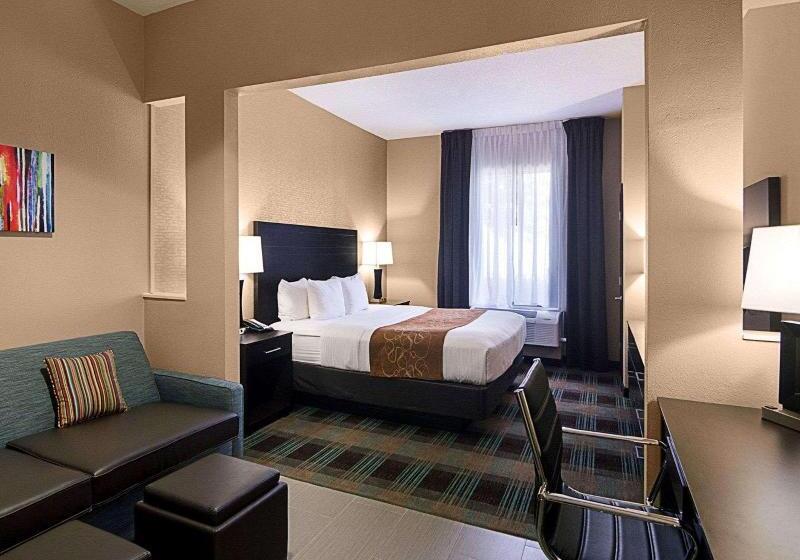 キングサイズベッドのスイートルーム, Comfort Suites Houston West At Clay Road