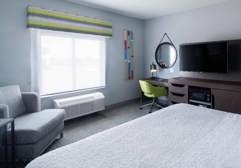 Estúdio standard Cama King, Hampton Inn & Suites Lubbock Southwest