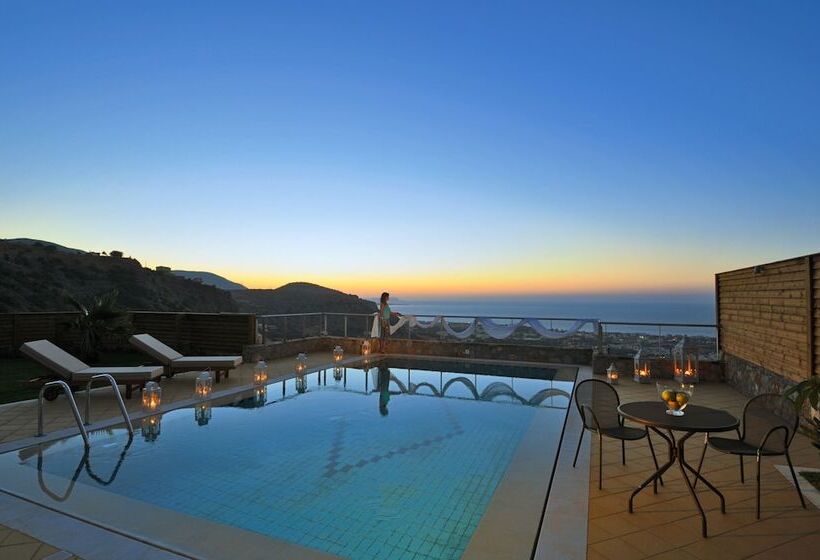 Вилла 1 Спальня Вид на Море, The Noverian Scenic Crete 5* Hilltop Villa Resort & Spa