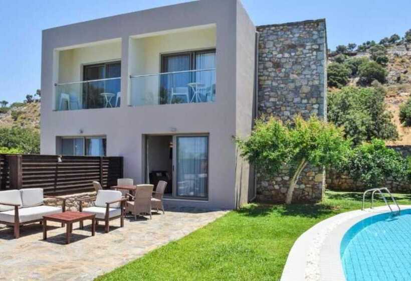 オーシャンビューの１ベッドルームビラ, The Noverian Scenic Crete 5* Hilltop Villa Resort & Spa