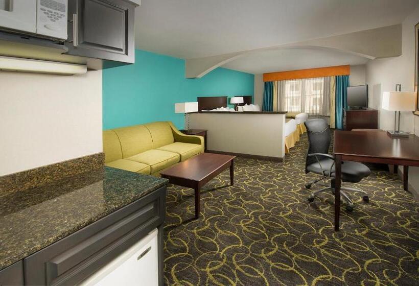 带双人大床的行政管理套房, Holiday Inn Express Hotel And Suites Dfw Grapevine, An Ihg