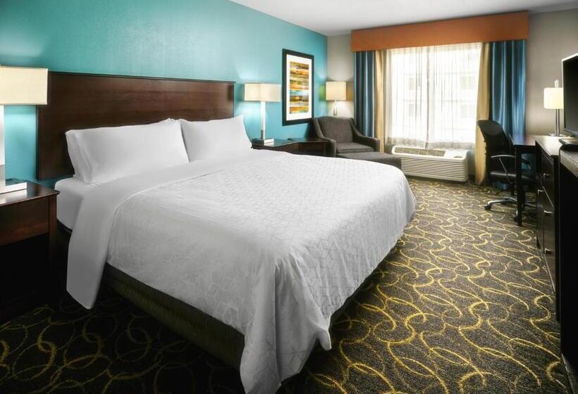 适合残疾人士使用的带超级大床的标准间, Holiday Inn Express Hotel And Suites Dfw Grapevine, An Ihg
