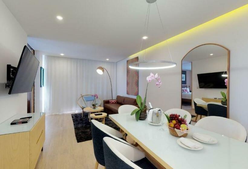 شقة دور أخير غرفة نوم واحدة, The Fives Beach Hotel & Residences - All Inclusive