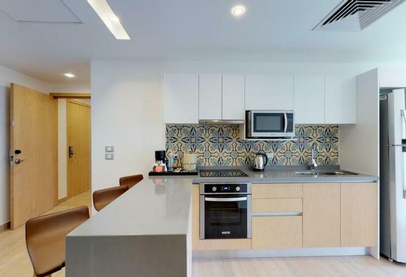 1 Schlafzimmer Penthouse Apartment, The Fives Beach Hotel & Residences - All Inclusive