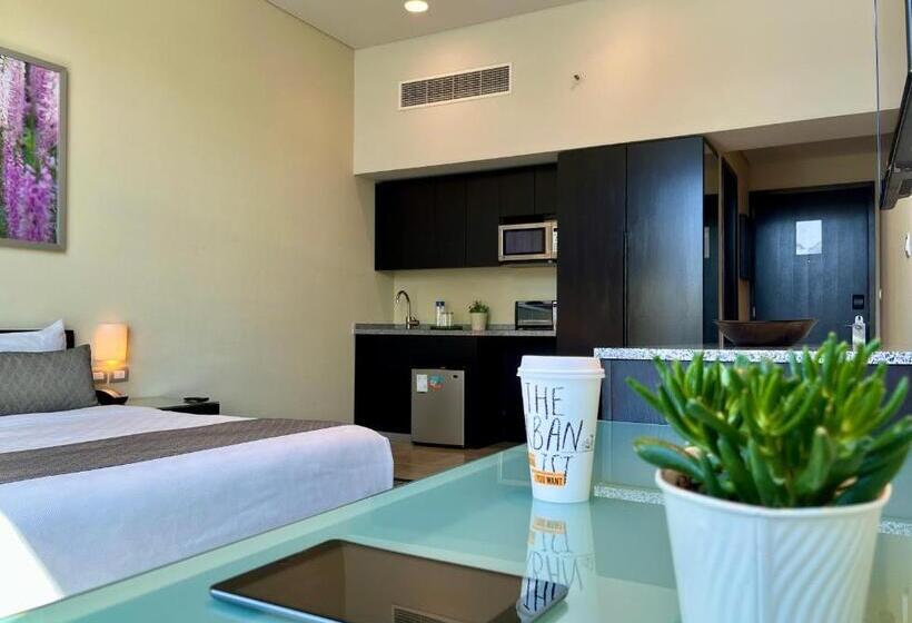 Quarto Deluxe Cama King, Stadia Suites Mexico City Santa Fe