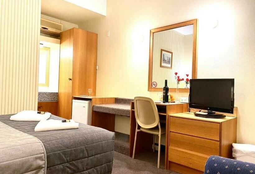 스탠다드 싱글 룸 싱글침대, Gateway Motor Inn