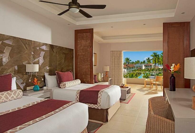 Номер Deluxe Вид на Бассейн, Dreams Royal Beach Punta Cana  All Inclusive