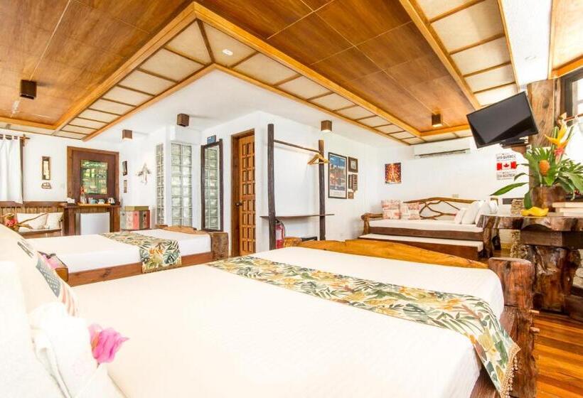 패밀리 룸 바다 전망, Oldwoods By The Sea Nature Resort   Pangasinan