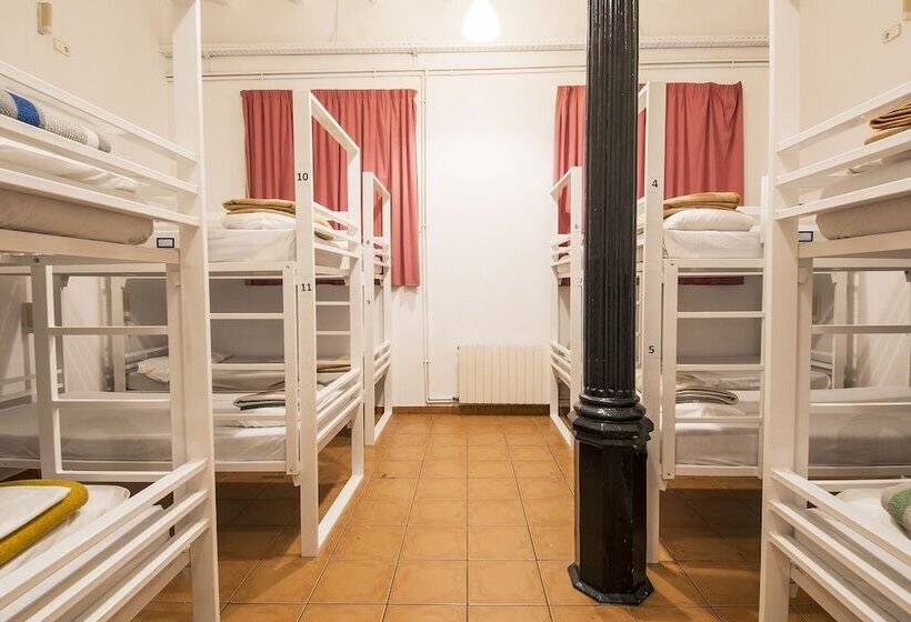 Bed in Shared Room with Shared Bathroom, Safestay Barcelona Gothic