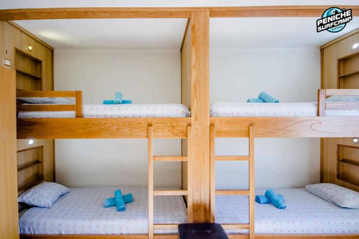 غرفة قياسية رباعية, Peniche Surfcamp Hostel