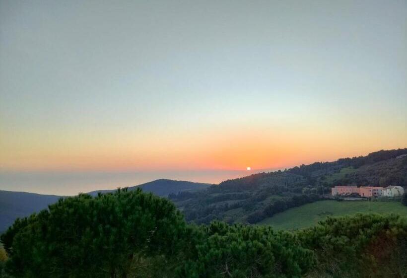 דירת חדר נוף לים, Vista Sulle Isole Dell Arcipelago Toscano