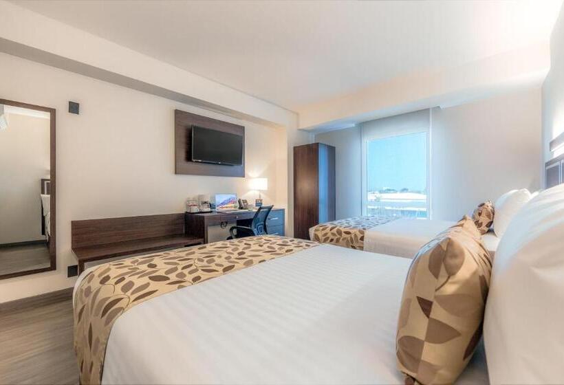 Standard Room 2 Double Beds, Sleep Inn Guadalajara Galerias
