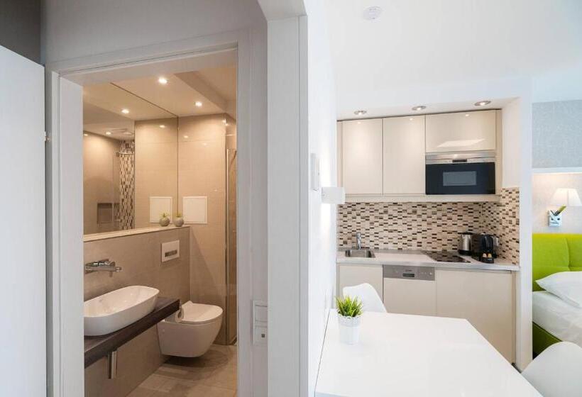 آپارتمان سوپریور 1 خوابه, Vienna Residence, Rochusmarkt   Wien Mitte