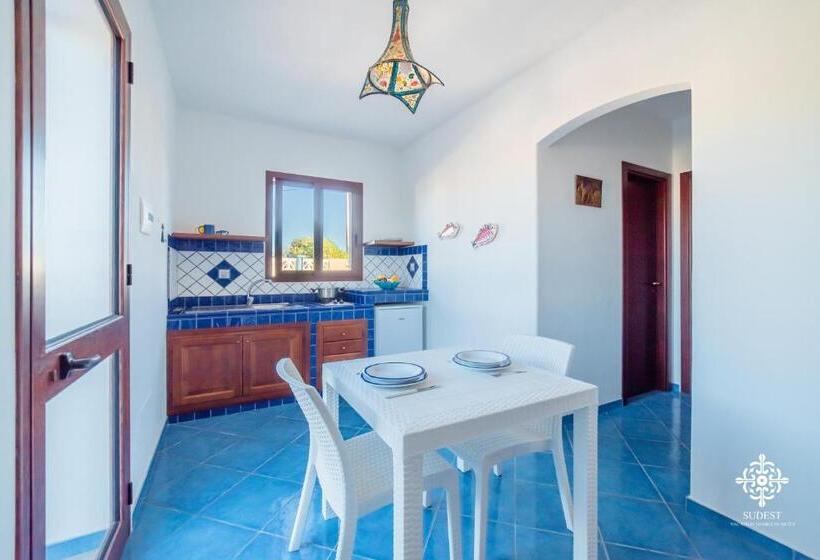 Апартаменты 1 Спальня с Террасой, Residenza Ormos   Dimore Sul Mare