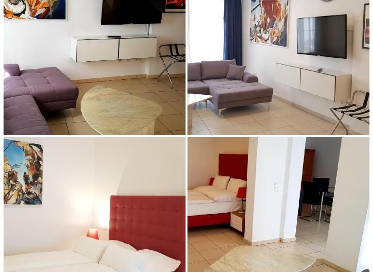 침실 1개 테라스 아파트, Villa Viktoria 1   Apartments   City Center