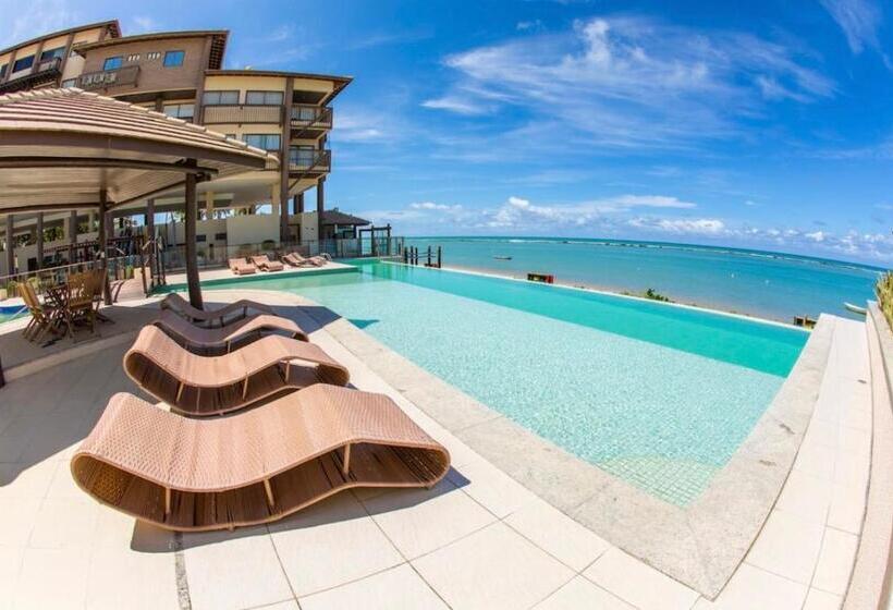 Апартаменты 1 Спальня Вид на Бассейн, Barra Bali Apartamento 06   Paraíso à Beira Mar