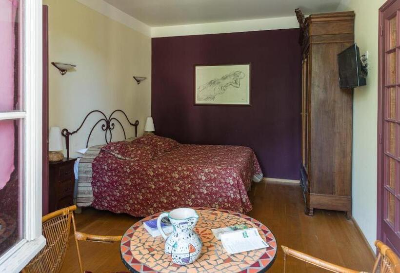 标准房带园景, Hôtel Mas Vidau Porte Des Alpilles