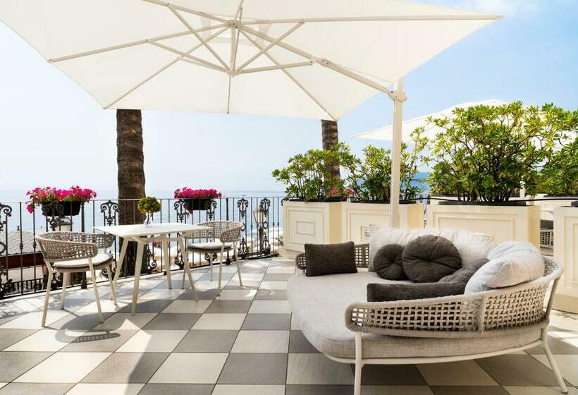 带露台的豪华间, Grand Hotel Alassio Beach & Spa Resort