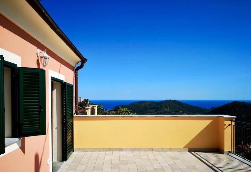 디럭스 룸 측면 바다 전망, Agriturismo Lavalleggia
