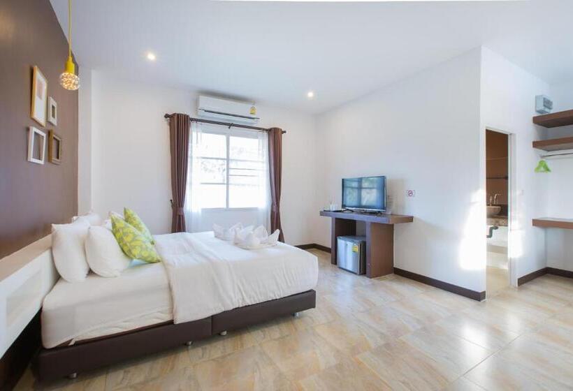 ویلای استاندارد با چشم‌انداز باغ, The Forest For Rest Resort Khao Yai