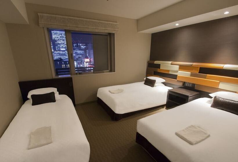Quarto Triplo Estandar, Hearton Hotel Kita Umeda