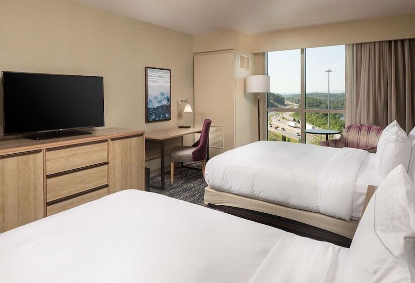 חדר סטנדרט שתי מיטות זוגיות, Hilton Asheville Biltmore Park